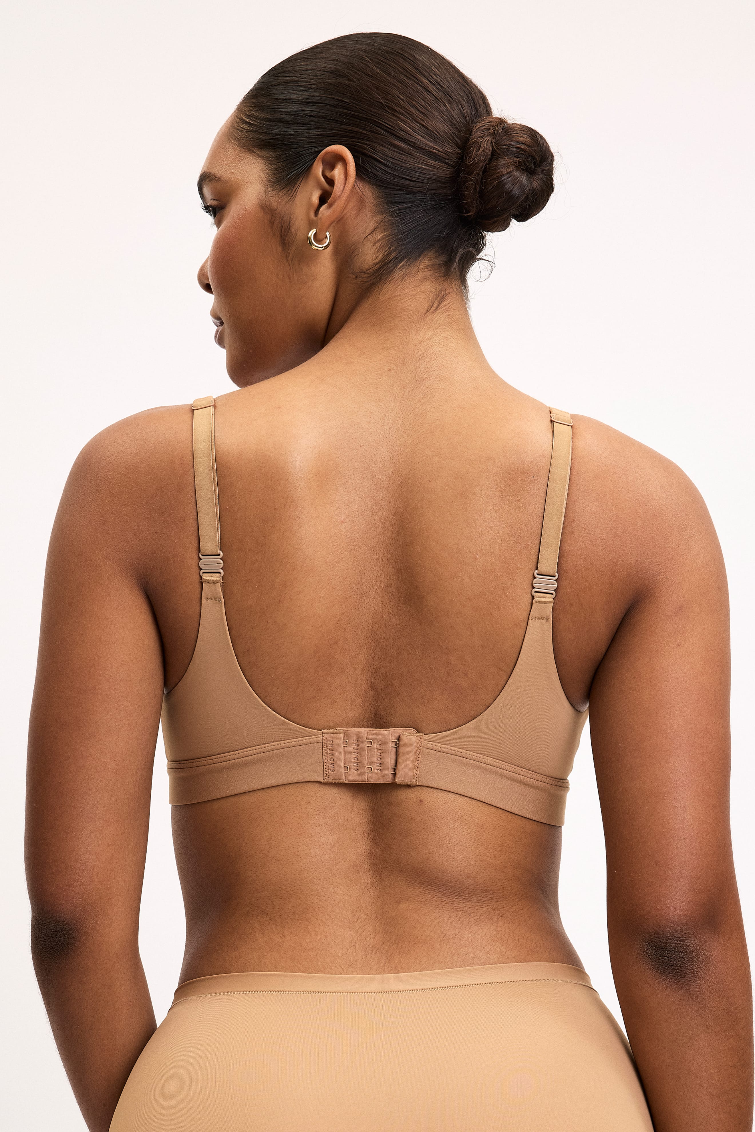 Bliss Plunge Adjustable Bralette - Tan - Image 3
