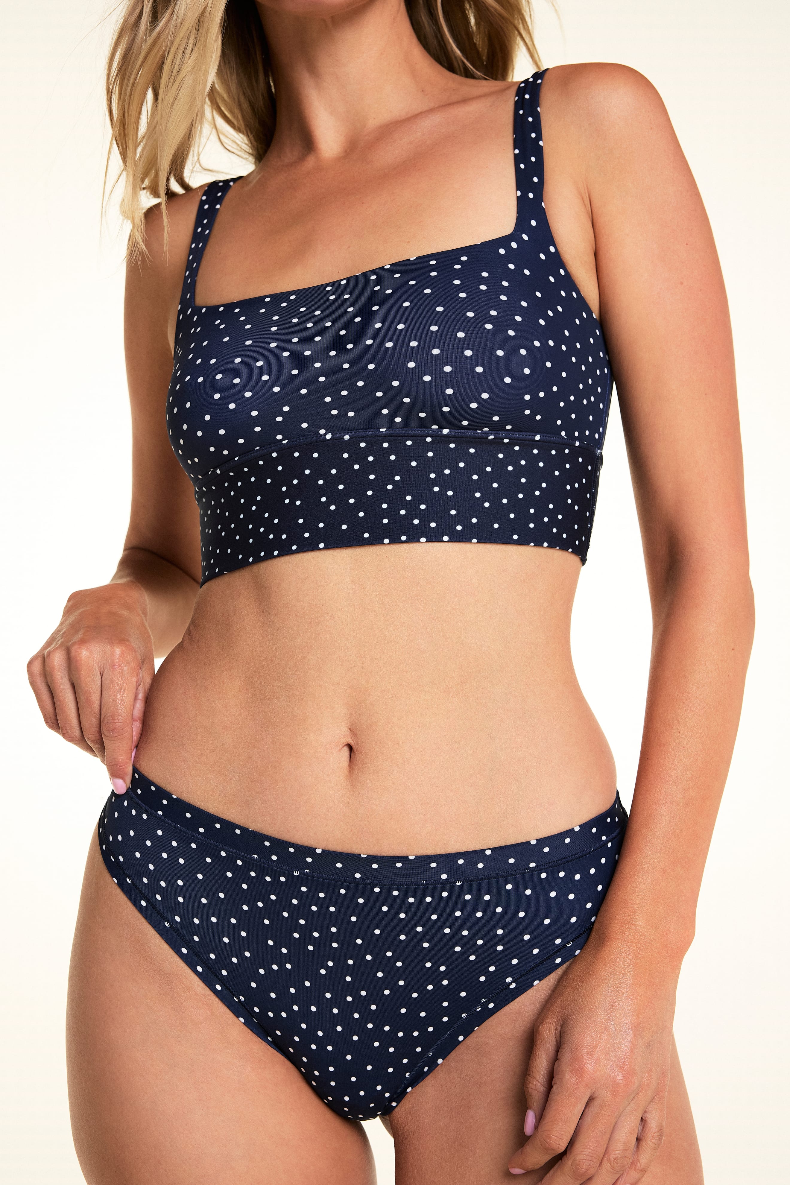 Bliss Thong - Navy Dot - Image 5