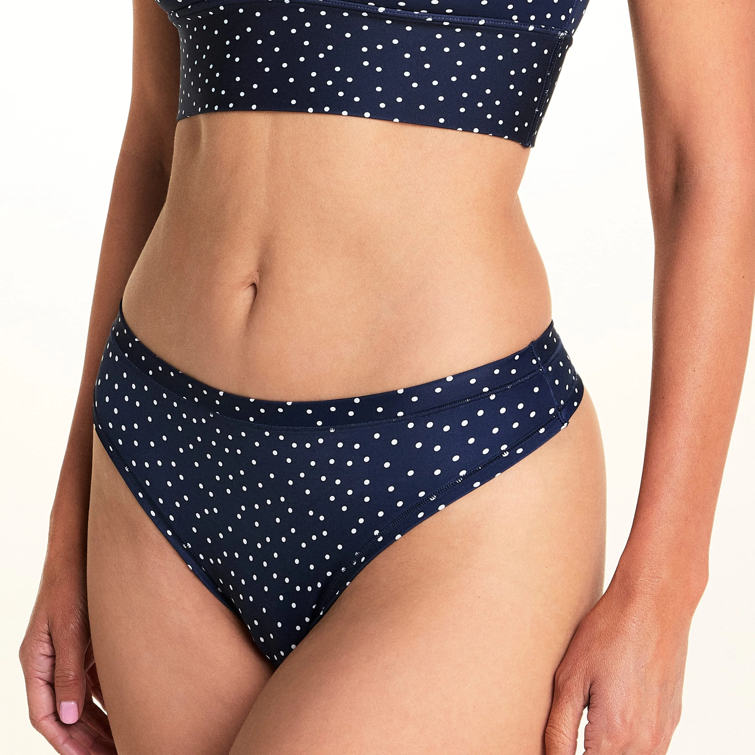 Bliss Thong - Navy Dot - Image 7